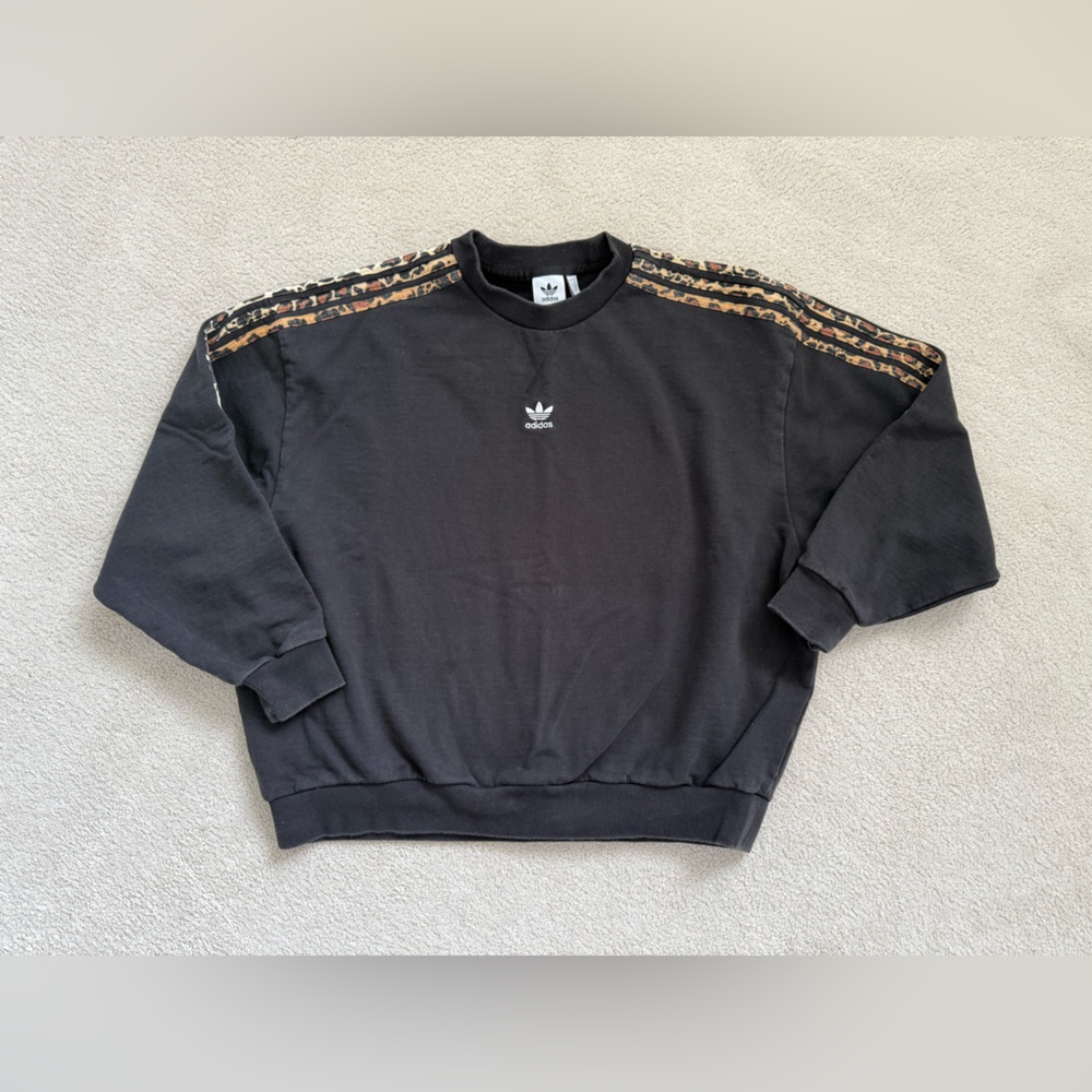 Adidas trifold crewneck sweatshirt